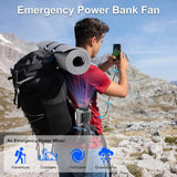 Dual-Battery Portable Waist Fan