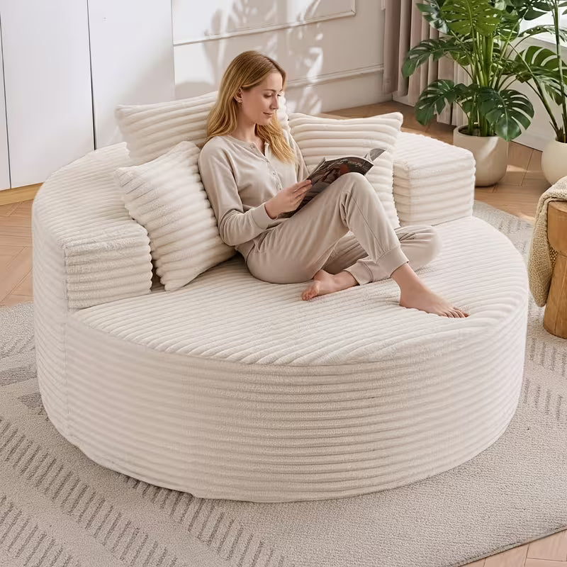 Upholstered Barrel Chair