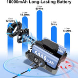 Dual-Battery Portable Waist Fan