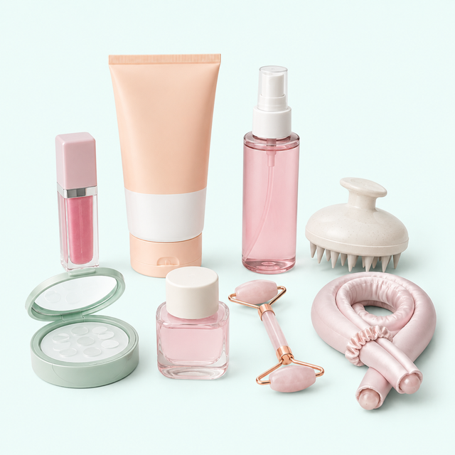 Beauty & Care route image showing makeup organizer or toiletry organizer for browsing beauty & care products on OQANO Market.